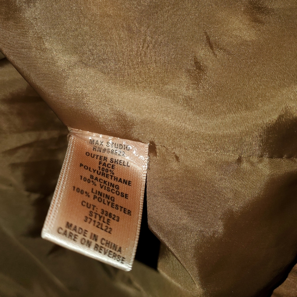 Max Jean's faux leather jacket - Picture 7 of 8